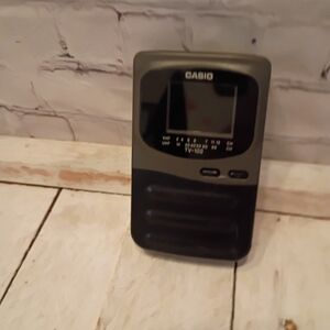 Casio Portable TV in Black and Gray